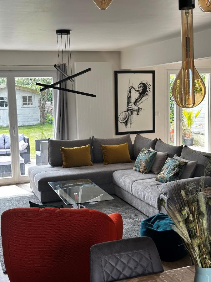 Les Temps Heureux Exclusivement Familles Vila Quimper Exterior foto