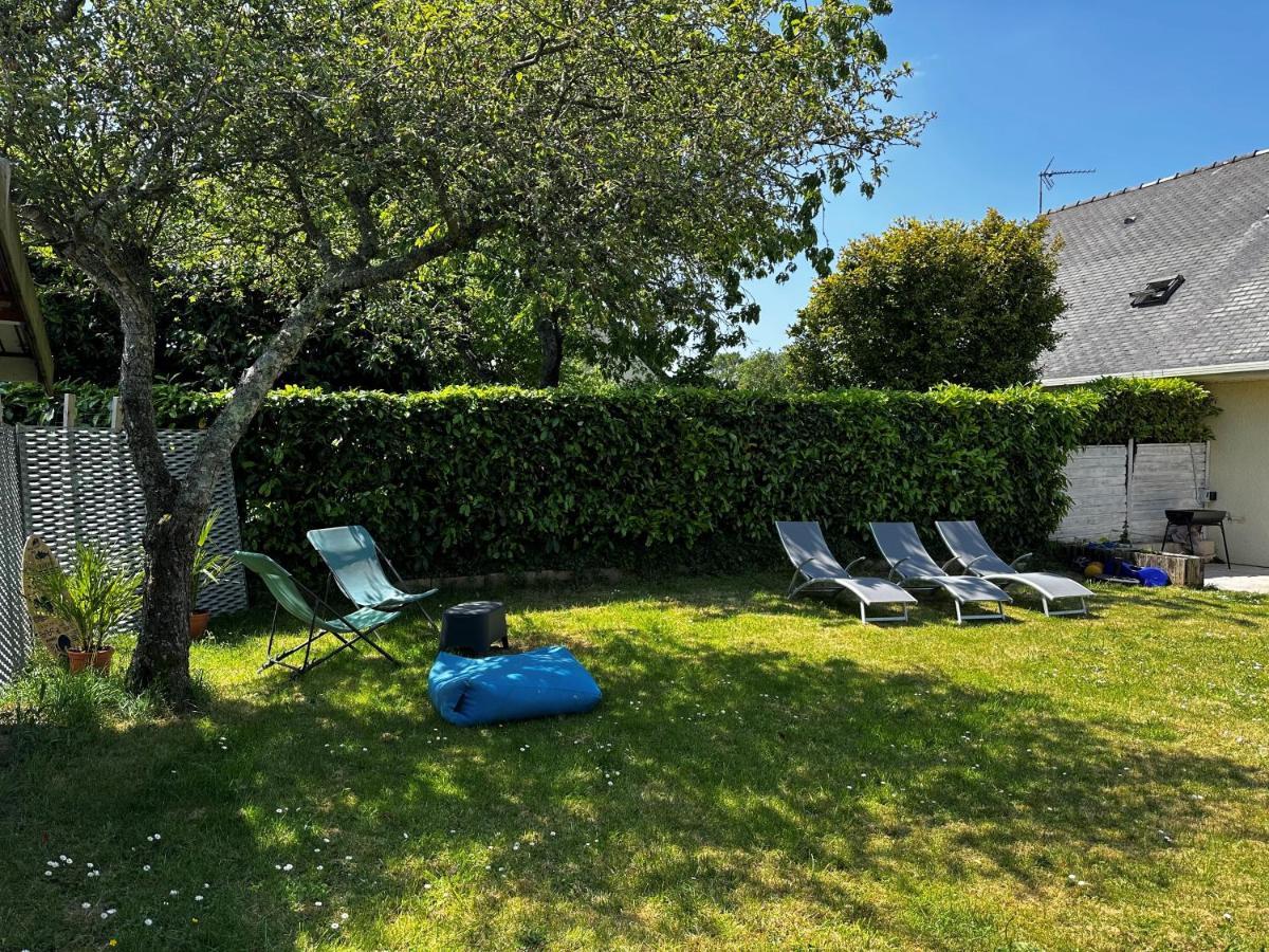 Les Temps Heureux Exclusivement Familles Vila Quimper Exterior foto